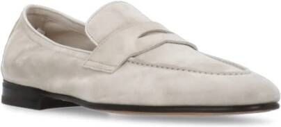 BRUNELLO CUCINELLI Beige Suède Loafers Beige Heren