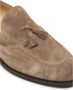 BRUNELLO CUCINELLI Beige Suède Platte Schoenen met Kwast Brown Heren - Thumbnail 4