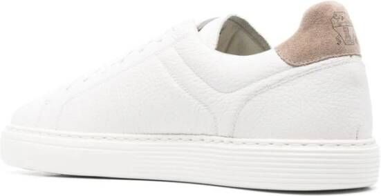 BRUNELLO CUCINELLI Blauwe Sneakers Luxe Comfort Stijl White Heren