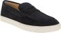 BRUNELLO CUCINELLI Blauwe Slip-On Penny Platte Schoenen Blue Heren - Thumbnail 6