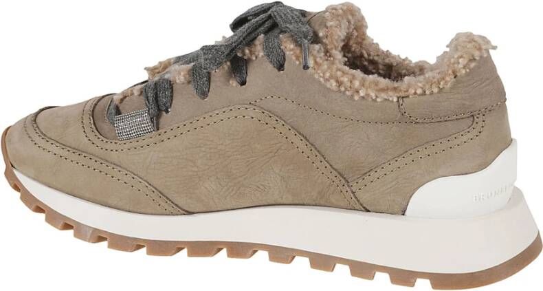 BRUNELLO CUCINELLI Bont Sneakers voor Dames Bruin Dames