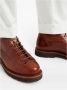 BRUNELLO CUCINELLI Bruin Leren Veterschoenen Brown Heren - Thumbnail 2