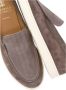 BRUNELLO CUCINELLI Bruin Suède Leren Loafers Platte Schoenen Brown Heren - Thumbnail 6