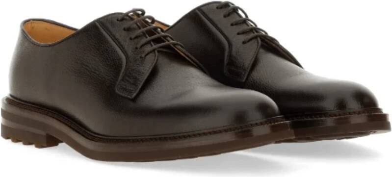 BRUNELLO CUCINELLI Bruine Formele Derby Schoenen Brown Heren