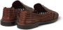 BRUNELLO CUCINELLI Bruine Geweven Leren Sandalen Brown Heren - Thumbnail 4