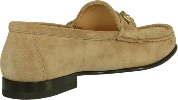 BRUNELLO CUCINELLI Bruine Platte Schoenen Brown Heren