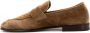 BRUNELLO CUCINELLI Bruine Suède Penny Loafer Moccasins Brown Heren - Thumbnail 16