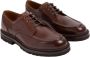 BRUNELLO CUCINELLI Casual Leren Veterschoenen Brown Heren - Thumbnail 2