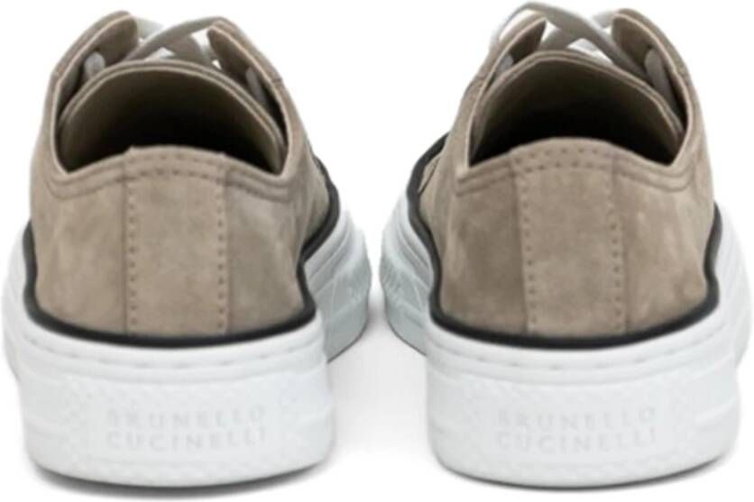 BRUNELLO CUCINELLI Casual Sneakers voor Dagelijks Gebruik Gray Dames