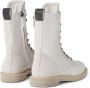 BRUNELLO CUCINELLI Elegante Leren Laarzen White Dames - Thumbnail 2