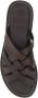 BRUNELLO CUCINELLI Geweven leren blokhak sandalen Brown Heren - Thumbnail 4