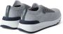 BRUNELLO CUCINELLI Grijs Zwart Wit Katoen Sneaker Gray Heren - Thumbnail 3