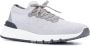 BRUNELLO CUCINELLI Grijze Gebreide Lage Sneakers Gray Heren - Thumbnail 2