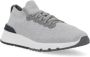 BRUNELLO CUCINELLI Grijze Tech Fabric Sneakers Gray Heren - Thumbnail 3