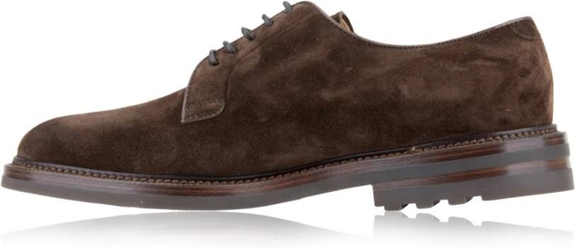 BRUNELLO CUCINELLI Heren Formele Veterschoenen Brown Heren