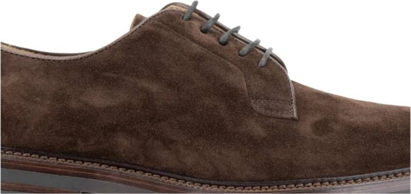 BRUNELLO CUCINELLI Heren Formele Veterschoenen Brown Heren