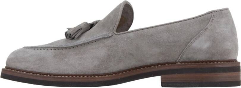 BRUNELLO CUCINELLI Heren Suède Instaploafers Gray Heren