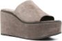 BRUNELLO CUCINELLI Hoge Muil Sandalen Brown Dames - Thumbnail 3