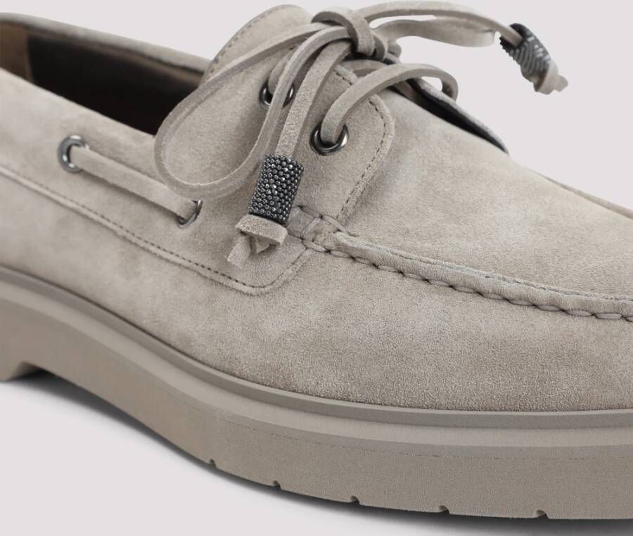 BRUNELLO CUCINELLI Ice Loafer Barca Gray Dames