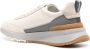 BRUNELLO CUCINELLI Italiaanse Leren Sneakers Rubberen Zool Designers Code Beige Heren - Thumbnail 3