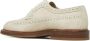 BRUNELLO CUCINELLI Ivoor Platte Schoenen Longwing Brogue Derby Beige Heren - Thumbnail 3