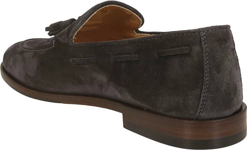 BRUNELLO CUCINELLI Klassieke Loafer Schoen Gray Heren