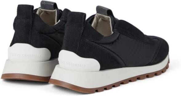 BRUNELLO CUCINELLI Klassieke Sneakers voor Dagelijks Gebruik Black Dames