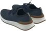 BRUNELLO CUCINELLI Blauwe Denim Katoenen Mesh Hardloopschoenen Blue Heren - Thumbnail 8