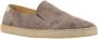 BRUNELLO CUCINELLI Leren Espadrilles met Touw Zool Brown Heren - Thumbnail 2