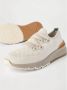 BRUNELLO CUCINELLI Lichtbeige Stretch Gebreide Lage Sneakers Beige Heren - Thumbnail 3