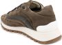 BRUNELLO CUCINELLI Lichtgewicht wol canvas suède runners Brown Dames - Thumbnail 4