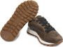 BRUNELLO CUCINELLI Lichtgewicht wol canvas suède runners Brown Dames - Thumbnail 5