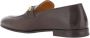 BRUNELLO CUCINELLI Loafers van leer met geantiqueerd messing detail Brown Heren - Thumbnail 3