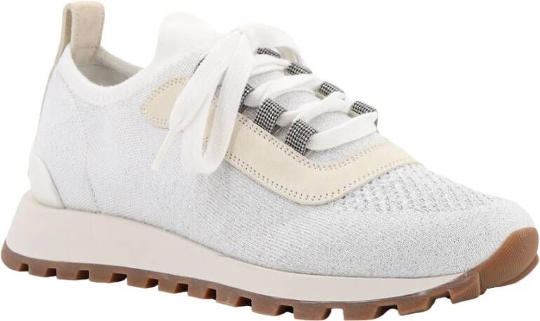 BRUNELLO CUCINELLI Witte Sneakers Schoenen White Dames