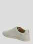 BRUNELLO CUCINELLI Witte Leren Sneakers Veters Italië White Heren - Thumbnail 11