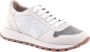 BRUNELLO CUCINELLI Luxe nylon en suède sneakers White Dames - Thumbnail 2