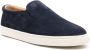 BRUNELLO CUCINELLI Marineblauwe Klittenband Sneakers Blue Heren - Thumbnail 4