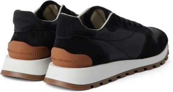 BRUNELLO CUCINELLI Monili Toe Runner Sneakers Black Dames