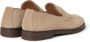 BRUNELLO CUCINELLI Platte Suède Penny Loafer Schoenen Beige Heren - Thumbnail 3