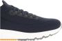 BRUNELLO CUCINELLI Runners van katoenen breisel en halfglanzend kalfsleer Blue Heren - Thumbnail 6