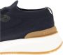 BRUNELLO CUCINELLI Runners van katoenen breisel en halfglanzend kalfsleer Blue Heren - Thumbnail 7