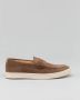 BRUNELLO CUCINELLI Lichtbruine Suede Mocassinschoenen Brown Heren - Thumbnail 2