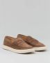 BRUNELLO CUCINELLI Lichtbruine Suede Mocassinschoenen Brown Heren - Thumbnail 3