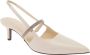 BRUNELLO CUCINELLI Slingback Pumps met puntige neus en lage hak Gray Dames - Thumbnail 2