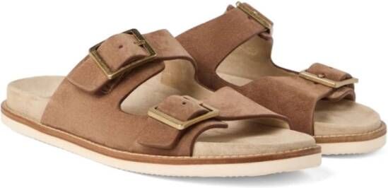 BRUNELLO CUCINELLI Stijlvolle Sandalen Beige Heren