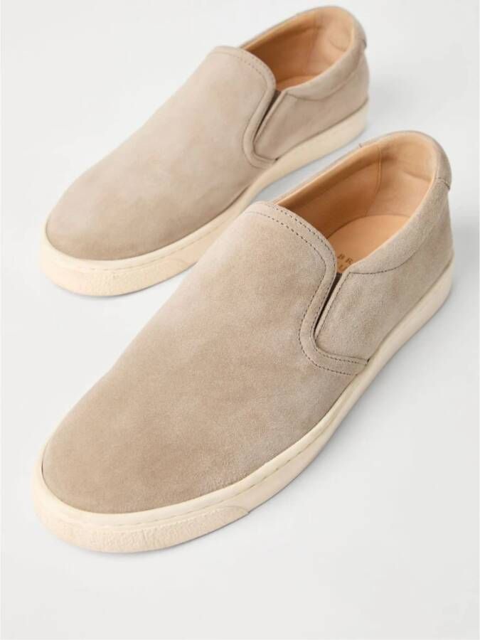 BRUNELLO CUCINELLI Stijlvolle Sneakers Beige Heren