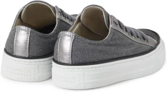 BRUNELLO CUCINELLI Stijlvolle Sneakers Gray Dames