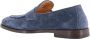 BRUNELLO CUCINELLI Stijlvolle Suède Loafers Blue Heren - Thumbnail 3