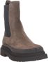 BRUNELLO CUCINELLI Suède Chelsea Boot met Elastische Banden Brown Dames - Thumbnail 3