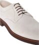 BRUNELLO CUCINELLI Beige Suède Derby Platte Schoenen Beige Heren - Thumbnail 4